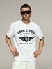 Urban Relaxed Fit Vintage Classic 1987 Cotton T-Shirt Men's Everyday Casual Streetwear Tee_viptrois.com
