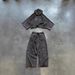 2026 American Personality Trend Loose Knitted Hoodie Design Sense Retro Dark Men's And Women's Same Sweater_viptrois.com