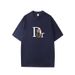 Summer Casual Cotton T-Shirt Round Neck Short Sleeve For Men And Women Loose Fit Sports Inner Top Trendy American Style_viptrois.com