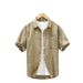 Men's Clothing Summer New Short Sleeve Simple Casual Handsome Trend Loose All Match Shirt_viptrois.com