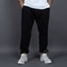 60% Cotton Fleece-Lined Jogger Pants For Men & Women – Winter Warm Sweatpants, Loose Fit, Elastic Cuffs (Black/White/Pink/Brown/Green/Gray)_viptrois.com