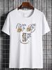 Archaeologist Funny Glass Archaeology Men's Cotton T-Shirt Stretched Slightly Comfortable Top For Everyday Wear Versatile Breathable Graphic Homme_viptrois.com