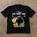 Trendy Summer Men's New Cotton Short High Street Top Round Neck Niche Print Loose T-Shirt Half Sleeve_viptrois.com