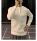 New Henry Collar Sweater Men's Door Neck Long Sleeved Knitted Sweater_viptrois.com