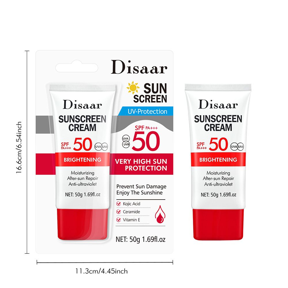 Disaar50g Sunscreen Body Lotion Sunscreen Cream SPF 50+_viptrois.com