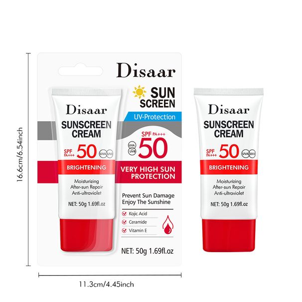 Disaar50g Sunscreen Body Lotion Sunscreen Cream SPF 50+_viptrois.com