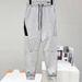 Men's Clothing glued oblique zipper tapered sweatpants trousers 163 side zipper_viptrois.com