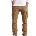 Premium Products Premium Products 2025 New Men's Oversized Workwear Casual Pants With Drawstring And Multiple Pockets_viptrois.com
