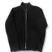 Autumn And Winter High Neck Solid Color Zipper Cardigan Warm Sweater Jacket_viptrois.com