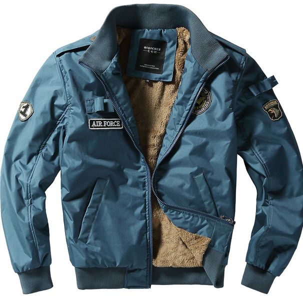 Men's Military Flight Jacket – Lightweight Aviator Bomber (Japanese Streetwear Style, Water-Resistant Polyester, Loose Fit For Urban Exploration)_viptrois.com