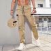 Cross Border European Size Straight Overalls Men's Pants 2025 Summer Thin Hot Sale American Retro Loose Casual Pants_viptrois.com