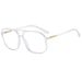 Casual Fashion All Match Wear Personality Flat Mirror Study Office Unisex_viptrois.com