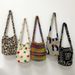 Women's Bucket Bag Vintage Bucket Bag Shoulder Bag Leopard Print Polka Dot Plush Crossbody Bag Fabric Bag_viptrois.com
