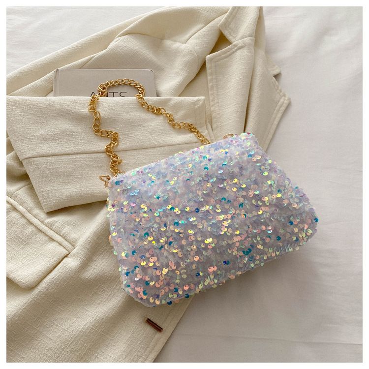 Mini Bag Dinner Bag Women's Fashion Sequin Niche Design Women's Bag New Dance High End Casual Bag_viptrois.com