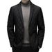 New Winter Suits, Down Jackets, Men's Lapel Thickened Warm Jackets And Fashionable Cotton-padded Clothes_viptrois.com