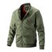 Men's Jackets, Spring And Autumn Casual Thin Baseball Jackets, Fashionable Work Jackets, Flight Jackets, Men's Wear_viptrois.com