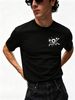 3 Pack Premium Men's Explosion Skeleton Stick Figure Graffiti Print T-Shirt, Pure Cotton Crew Neck Casual Tee, Luxury Summer Basic Black White Grey_viptrois.com