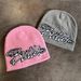 Women's Hats Niche Trendy Letter Wool Hat Women's Street Personality Pullover Cold Hat Autumn And Winter Warm Ear Protection Knitted Hat Men_viptrois.com