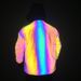 Men's Clothing functional style lambskin double sided wear colorful reflective jacket men and women ins thickened large size coat_viptrois.com