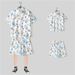 Short-sleeved Floral Shirt, Hainan Island Dress, Beach Dress, Travel Male Couple's Summer Thin Suit_viptrois.com
