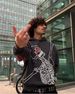 2022 New Hoodie Skull Sweatshirt Loose Street Style Sports Zipper Cardigan Y2K Jacket_viptrois.com