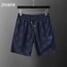 Men's Summer Loose Drawstring Waistband Shorts New Sports Breathable Casual Half Pants_viptrois.com