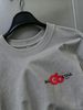 100% Cotton Men's 3-Pack T-shirts Ballostaga Text With Red GB Monogram Print Crew Neck Short Sleeve Casual Tops In Black White Gray_viptrois.com