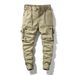 Men's Clothing Men's American Streetwear Cargo Pants With Zipper & Multi-Pockets - Slim Fit Jogger Pants In Khaki, Black, Army Green & Grey_viptrois.com