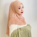 Women's Hijab solid color headscarf beaded pleated lace shawl scarf ladies headscarf hat_viptrois.com