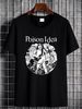 Vintage Poison Idea Tour Band T-Shirt Unisex Tee For Men Women Size S-4XL CB960 Versatile Summer Soft Casual Streetwear Comfortable Stretched_viptrois.com