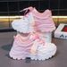 Children's Sneakers 2023 Summer Girls' Shoes Mesh Shoes Casual Breathable All-match Boys' Running Shoes Trendy_viptrois.com