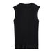 Supply And Delivery Of High-quality Men's Vest, Slim-fitting Sleeveless Knitted Bottoming Shirt, Elastic Crew Neck T-shirt, And Top Inside._viptrois.com