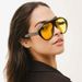 Retro toad sunglasses for women ins large frame street shooting high end sun protection personality fashion sunglasses trend_viptrois.com