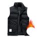Men's Clothing Winter New Vest Men's Korean Style Thickened Stand Collar Vest Youth Jacket Vest Coat Men_viptrois.com