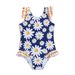 Mother & Kids Children's Swimsuit New Girls One Piece Swimsuit Children's Ruffled Small Fresh Quick Drying Hot Spring Vacation Essential_viptrois.com