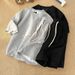 Men's Summer Fashion Casual Sports Suit Deconstructed Patchwork Solid Color Short Sleeved Shirt And Shorts Two Piece Set_viptrois.com