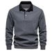 Pure 2024 New Autumn Long Sleeve Polo Collar Trendy European Size Export Men's Sweatshirt High Quality Casual Versatile Men_viptrois.com