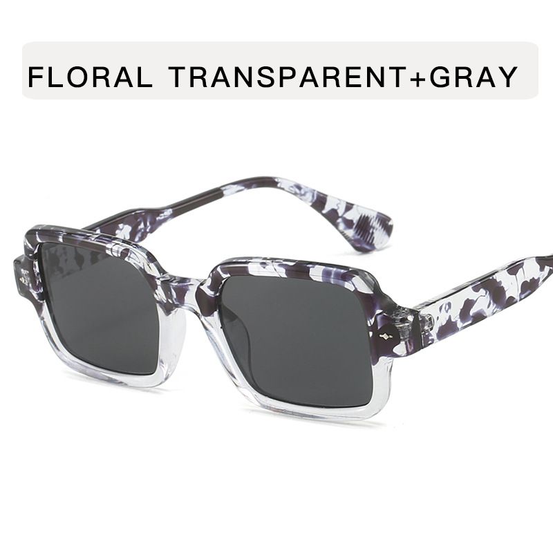 Square frame rice nail niche sunglasses for women ins retro plain makeup high end glasses sunscreen net celebrity sunglasses trend_viptrois.com