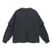 2026 Spring And Autumn New Product Retro Fake Two-piece Crew Neck Long Sleeve T-Shirt Washing Water Street Old Dyeing_viptrois.com