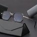 Men's Sunglasses New Fashion Glasses Leisure Cool Travel Driving Sunglasses Advanced Square Anti Ultraviolet Sunglasses_viptrois.com