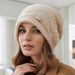 Women's Hats New Style Pile Hat Winter Hat For Women With Small Face Loose Cap Pullover Wool Hat Knitted Hat_viptrois.com