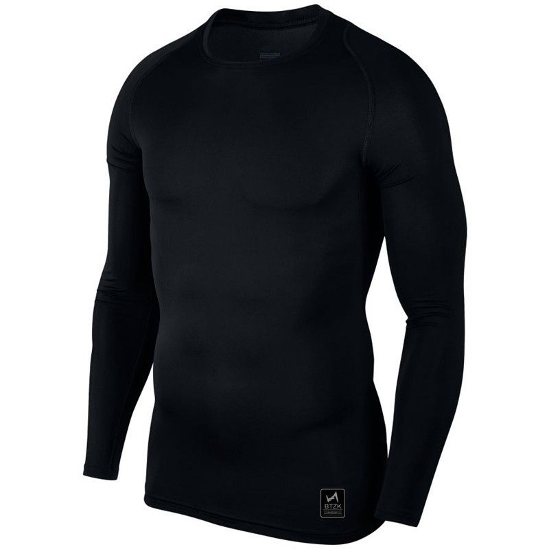 Men's Clothing New Muscle Fitness Training Long Sleeved Bottoming Top Breathable Elastic Moisture Wicking Tights_viptrois.com