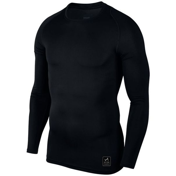 Men's Clothing New Muscle Fitness Training Long Sleeved Bottoming Top Breathable Elastic Moisture Wicking Tights_viptrois.com