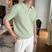 American Heavy Sweater Men's Autumn And Winter New Autumn And Winter Sports Lapel Trendy Polo Shirt Long-sleeved Clothes Trendy_viptrois.com