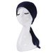 New Autumn And Winter Solid Color Velvet Four Bar Long Tail Headscarf Hat For Women_viptrois.com