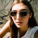 Rice Nail Square Sunglasses New Retro Versatile Sunglasses Sunglasses Simple Men's Concave Shape_viptrois.com