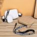 Diamond Quilted Letter Shoulder Bag - Fashion Square Crossbody Purse With Letter Strap For Women_viptrois.com