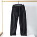 Loom Heavyweight! European And American Style 2024 Men's Spring Washed Twill Loose Wide-Leg Cargo Casual Pants_viptrois.com