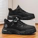 Hiking Boots Autumn New Korean Style Versatile Casual Lightweight Thick Sole Wear-resistant Fashion Men's Shoes_viptrois.com