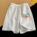 Men's High Waist Casual Wide Leg Pants Summer New Style Printed Straight Leg Outerwear Loose Five Point mid Length_viptrois.com